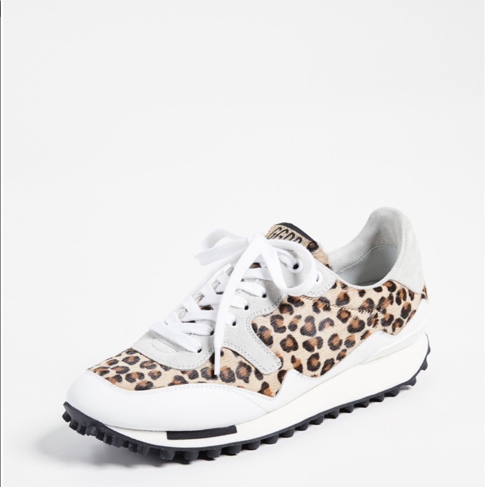 ISO Golden Goose Starland Leopard Sneakers